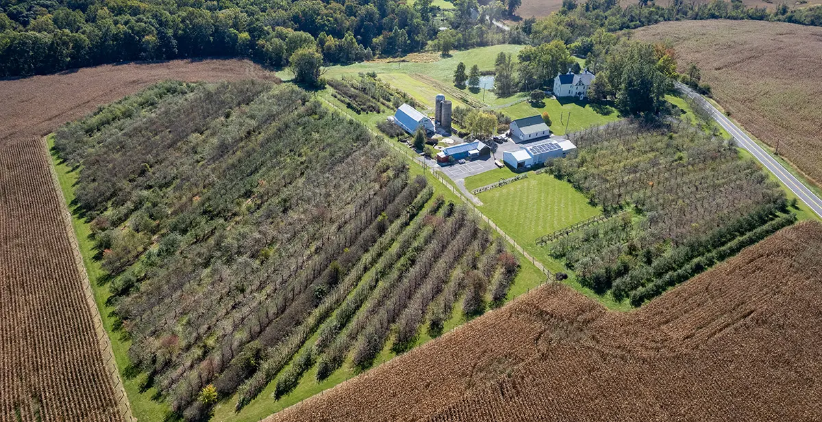 قطعة أرض زراعية كبيرة بالقرب من الطريق السريع