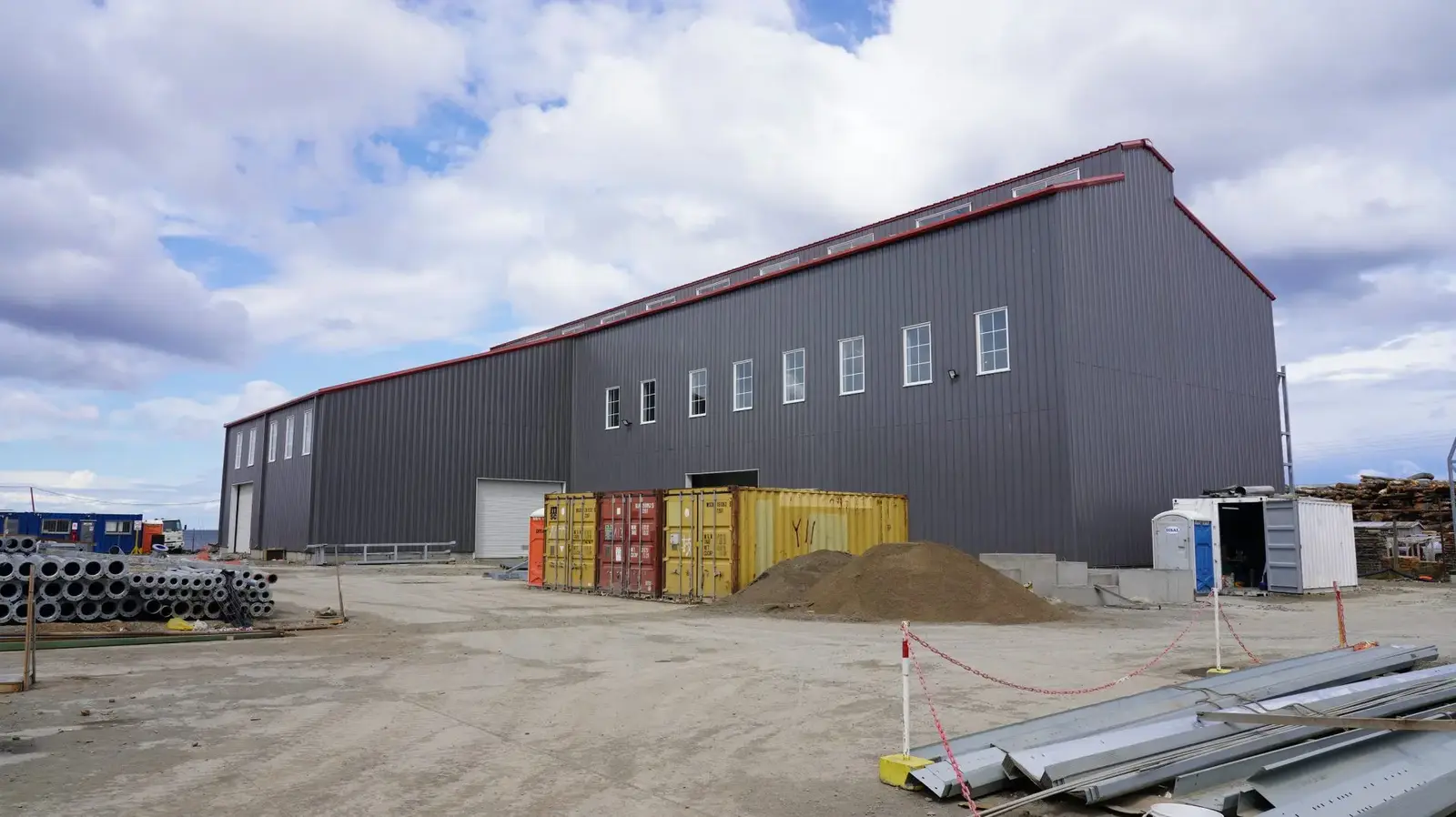 مصنع معالجة غذائية فعال مزود بمركز توزيع